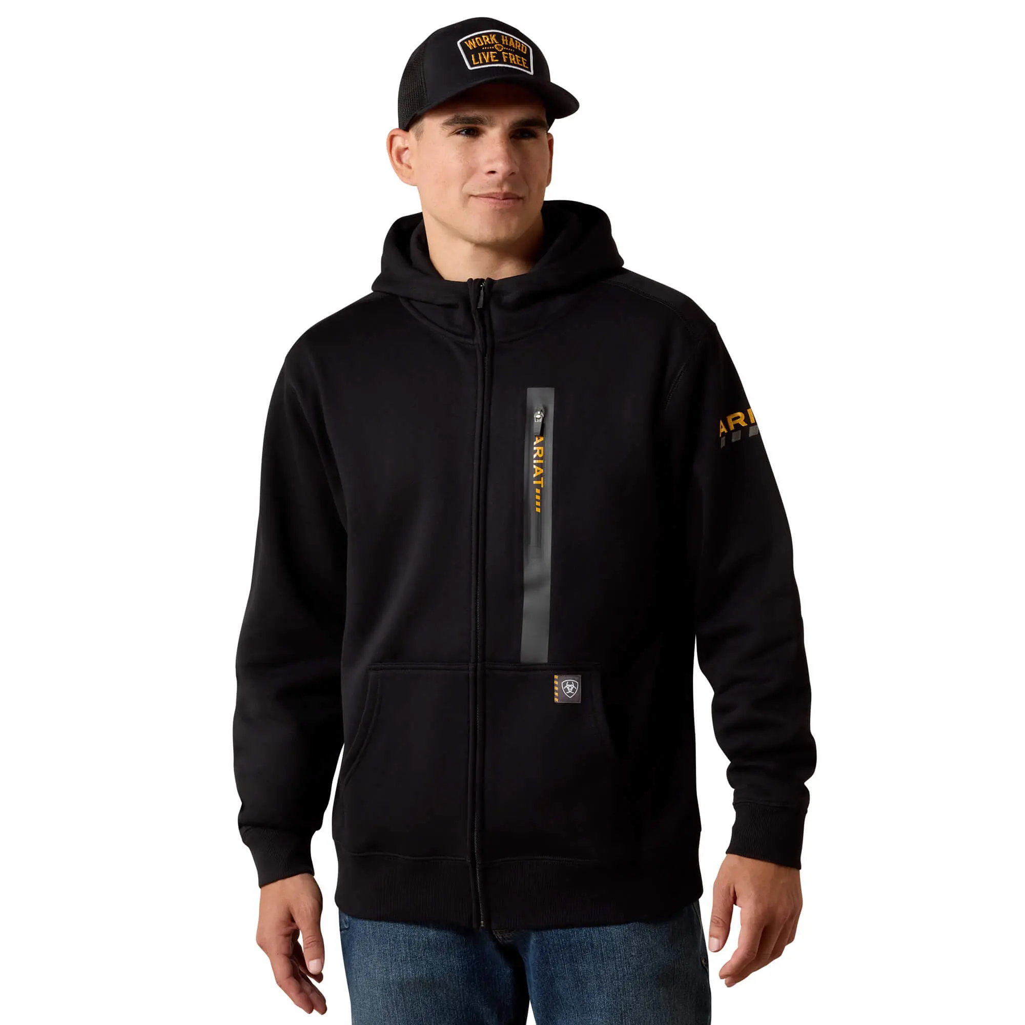 Men's Rebar Workman Full Zip Hoodie