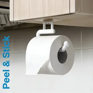 2WAY RACK – No Drill , Strong Hold , Horizontal for Utensils  & Vertical for Paper Towels