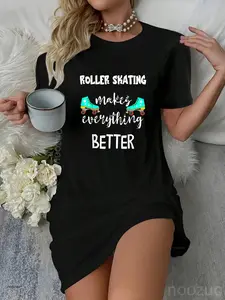 Roller Skating Makes Everything Better Roller Skates Skater Dress