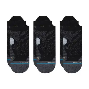 Stance Run Tab ST Socks Black 3 Pack