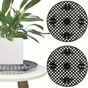 2Pack Plant Pot Elevator 12 Inch Plant Risers for Pots Indoor Outdoor Heavy Duty Plant Stands Level Pot Elevator for Prevent Rot and Damage to The Floor  ring garden
