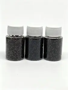3000 pcs per set, 4.0*2.7*2.5mm, black, dark brown & medium brown nano ring copper micro beads, for nano ring hair extensions. In stock.