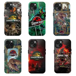 Jurassic World Rebirth Phone Case, Dinosaur Movie Inspired Protective Cover, Compatible with iPhone 11-17 Pro Max/Plus and Samsung Galaxy S23-25
