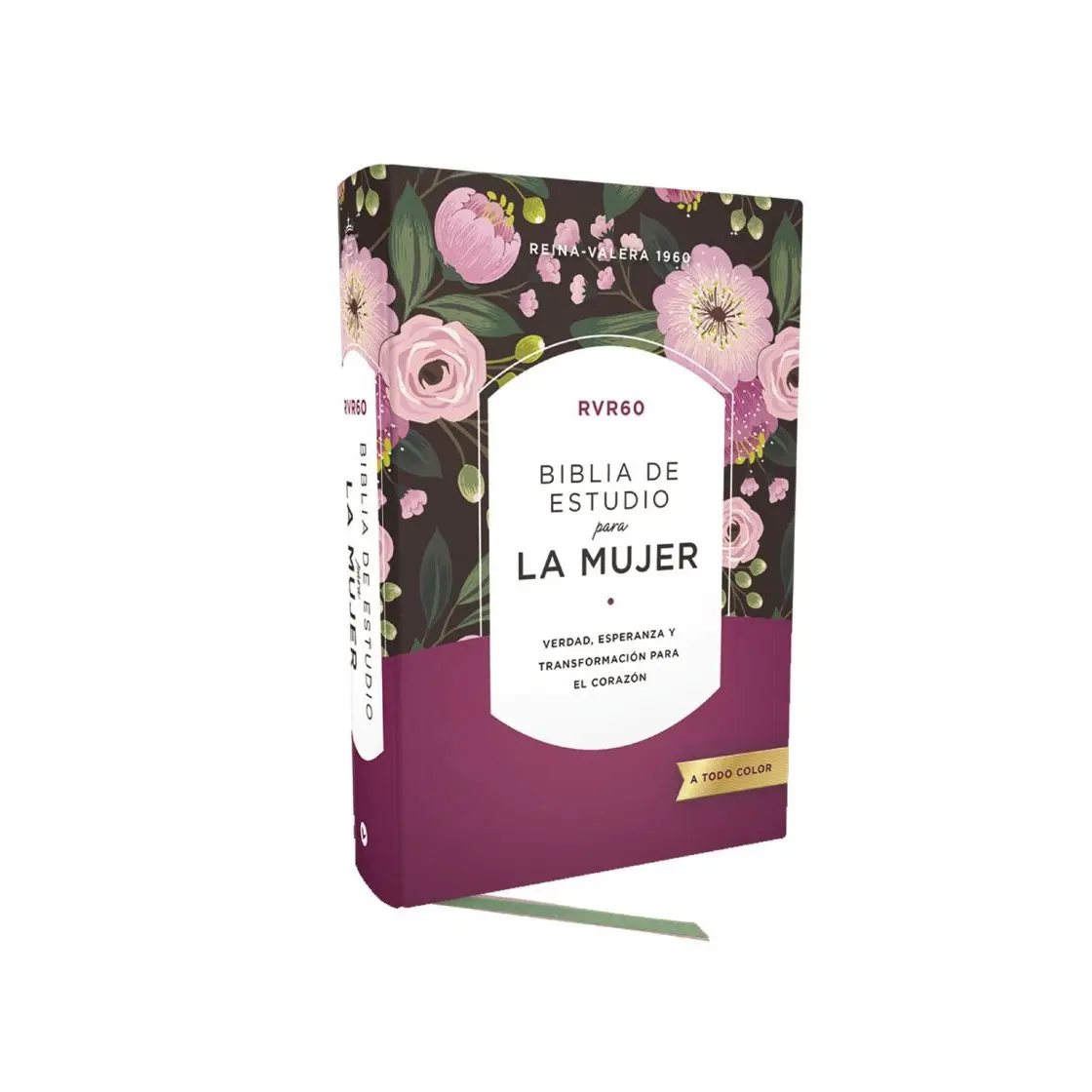 RVR60 Biblia de Estudio para la Mujer Tapa Dura Interior a Color Comfort Print