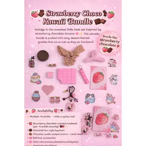 🍓🍫 Strawberry Choco Kawaii Bundle 🍫🍓