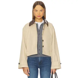L'Academie Nikki Jacket in Khaki