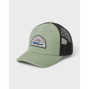 Quiksilver | Everest Cotton Twill Trucker Hat | Men's 100% Cotton Washed Finish Embroidered Logo | Everyday Wear & Casual Streetwear