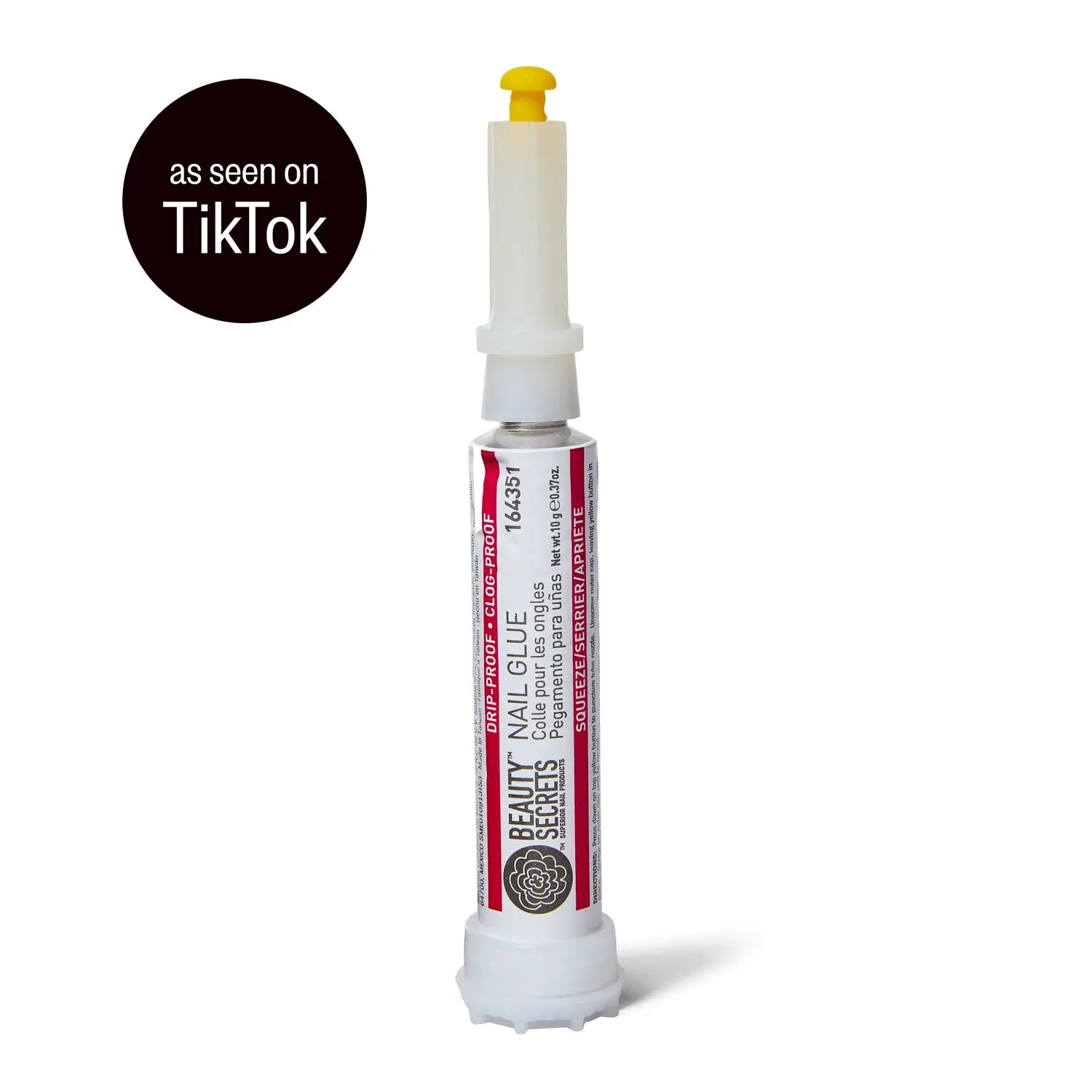 Beauty Secrets Drip & Clog Proof Nail Glue Beauty Secrets Drip & Clog Proof Nail Glue