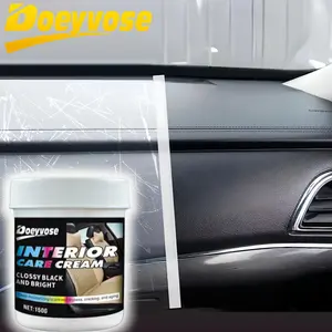 Car Interior Refurbishment Kit, Car Interior Care Cream, Artificial Leather Seat Repair Agent, Tire Gloss Coating Cream, Professional Car Care Product, Interior Car Cleaner