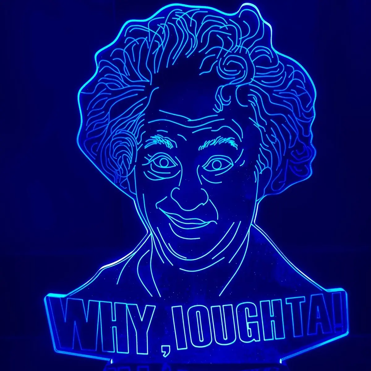 Larry Three Stooges nightlight