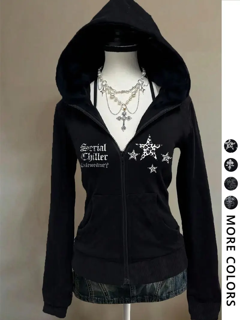 Y2k grunge zip ups - TikTok Shop