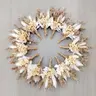 NortureFlora 12pcs Boho Handmade Soft Neutral Tones Mini Dried Floral Bouquet Set - Long-Lasting DIY Craft Supply, Decoration for Vase, Aesthetic Home Decor, Wedding Auspicious Gift Accessory