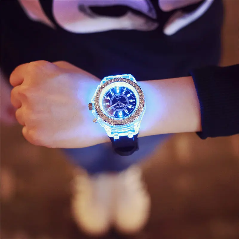 Luminous LED Quartz Watch for Women