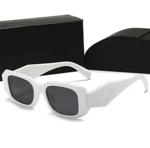 Trendy Chunky Square Sunglasses for Women & Men – Retro Thick Frame UV Protection Street Style Shades