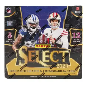 2023 Panini Select NFL Football Hobby Box/Pack - 5 Cards/Pack, 12 Packs/Box - Sealed Boxes & Packs