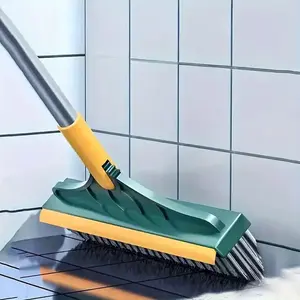 Bathroom Corner Mold Removal Brush, Long Handle Hard Bristle Brush, No Dead Angles, Effective Cleaning Tool, Ideal for Bathroom Maintenance