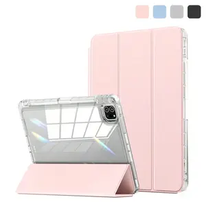 Tablet Case with Pen Holder, 1 Count Tablet Protective Cover, Tablet Accessories Compatible with iPad Air, Safety Casing, Durability
