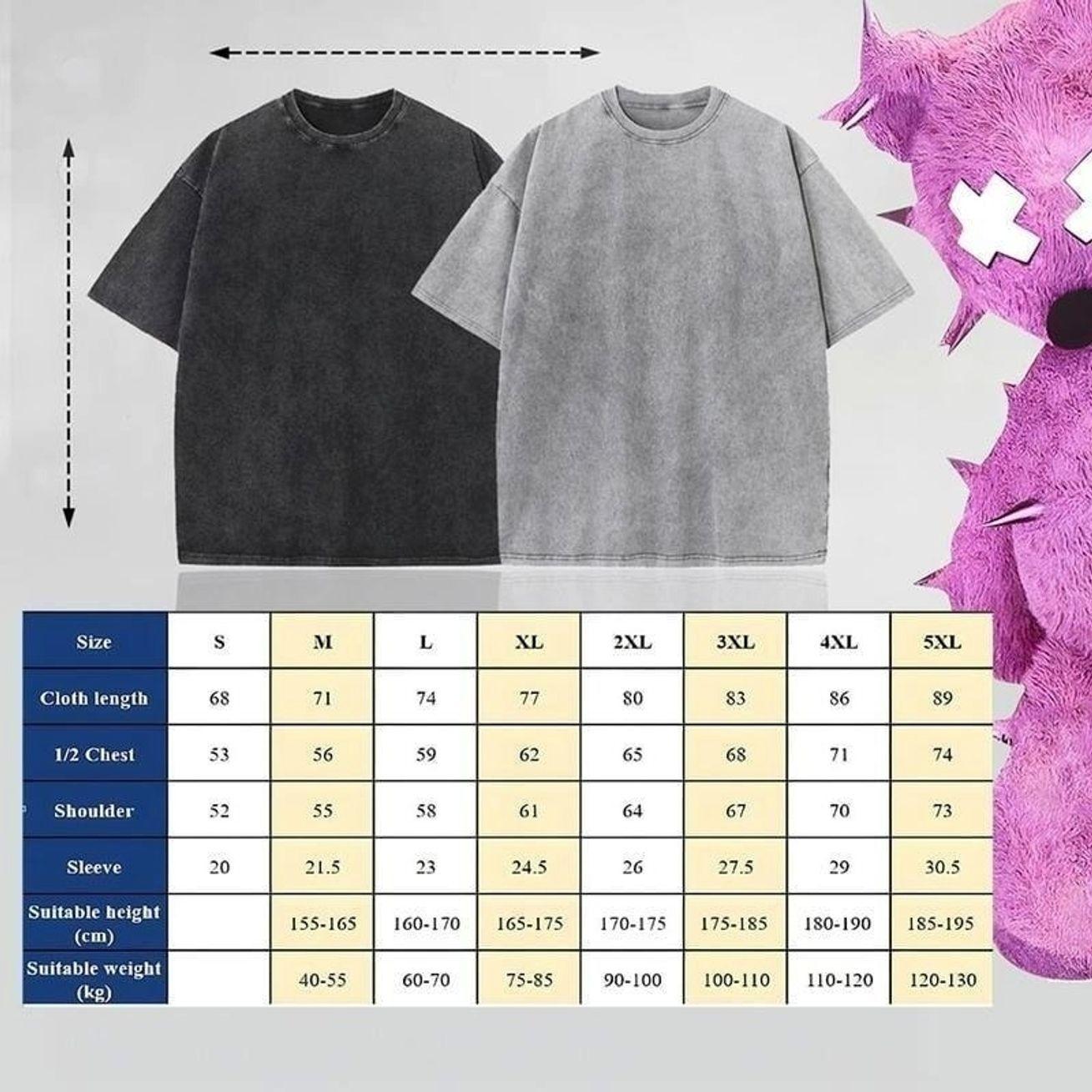 Superstyle "Thragg The Conqueror" Viltrumite War - Invincible Comic Double Printed Oversize Lightweight Acid Washed Tee TV Series Graphic Tee T-Shirt 91L