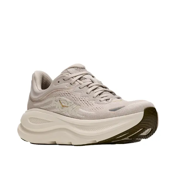 Hoka Women's Bondi 9 Grey/Alabaster