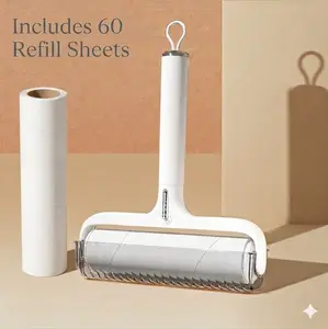 Lint Remover Rollers [120 Sheets Value Pack] Hair Clothes Garment Super Sticky Remove Dog Cat Pet Animal Hair Fur Dust Cleaner Lint Brush