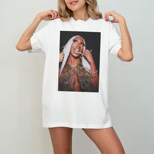 Flo Milli Grills Teeth Shirt, Flo Milli Shirt, Flo Milli Tshirt, Flo Milli Tour Shirt, Flo Mili Shirt Casual Cotton