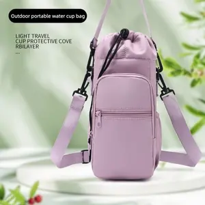 Sportsnew Water Bottle Carrier Bag for Stanley 40oz Tumbler – Insulated Crossbody Holder with Phone Pocket, Straw Cover & Adjustable Strap for Hiking, Travel & Outdoor TikTokShopBlackFriday