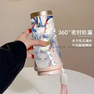 Game Arknights:Endfield Perlica Large Capacity Thermos Insulated Cup Stainless Steel Water Cup Portable Dual Drinking Cup Gift