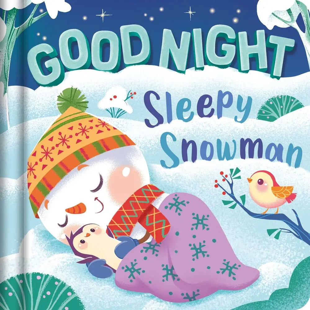 USED Book - Goodnight, Sleepy Snowman: Padded Board Book by Igloobooks (Board book) - english