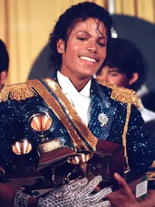 [SALE UP TO 45%] Michael Jackson Poster, King of Pop Wall Art, Grammy Awards Print, Vintage Music