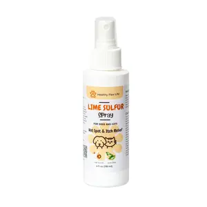Classic's Lime Sulfur Pet Care Spray for Dry, Itchy Skin: Safe Solution for Dogs and Cats