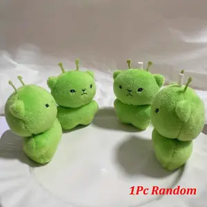New Alien Cat Invasion Earth Handmade Doll Pendant, Super Soft Cute Accessory Gift, Adorable Decoration for Kids and Adults, Huggable Stuffed Animal