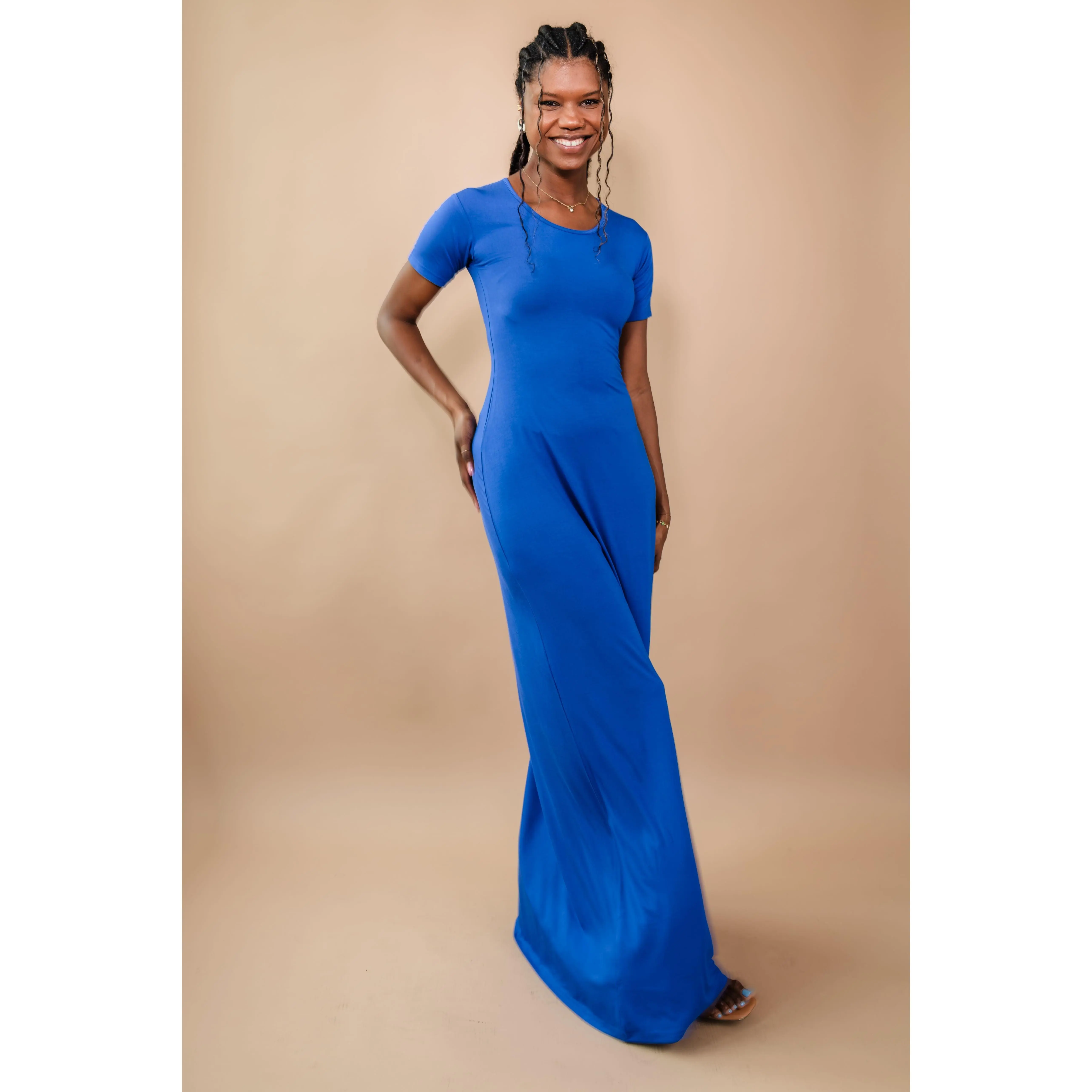 Tall T-Shirt Maxi Dress | Royal Blue - TikTok Shop Tall T-Shirt Maxi Dress | Royal Blue - TikTok Shop