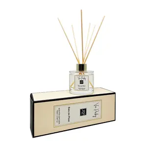 100 ml English Pear Reed Diffuse Set | Natural Fruity Scent, Long-Lasting Freshness | Home and Office Air Freshener