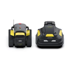 【YARBO】 Lawn Mower Bundle - Includes Yarbo Core, Lawn Mower Module, Smart Assist Module, Docking Station(Auto Charge), Battery, Remote Controlle[Excluding Trimmer]