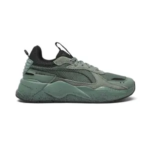 PUMA Mens Rs-X New Mono Lace Up Sneakers Shoes Casual - Green