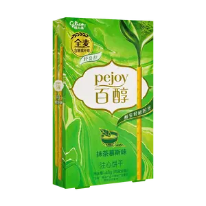 Glico PEJOY Matcha Mousse Chocolate Filled Biscuit Sticks - 48g