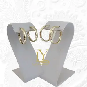 LaYaiBoutique #1294 Earrings Joyería Oro Laminado ALTA Calidad.