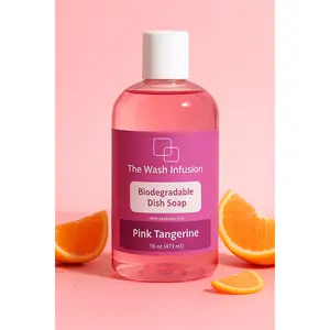 Biodegradable Dish Soap - Pink Tangerine