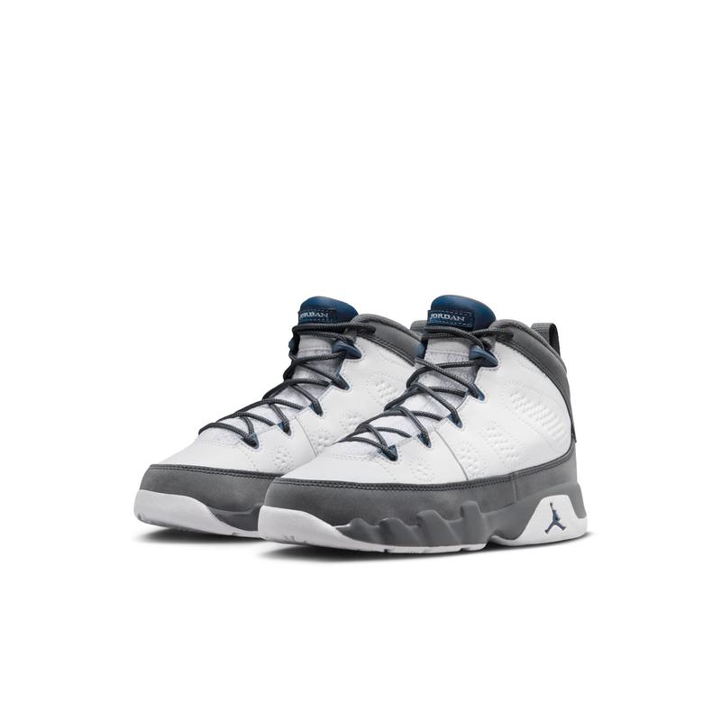 Air Jordan 9 Retro "Flint Grey and French Blue" - Preschool