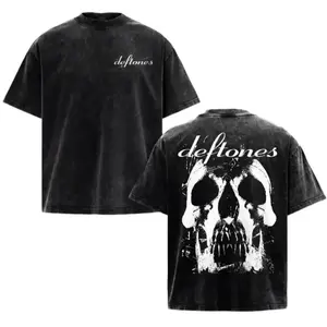 Retro Limited Deftones Entombed Heavy Metal T-Shirt | 100% Cotton 90s Vintage Graphic Tee | Alternative Rock Band Merch & Grunge Aesthetic Streetwear
