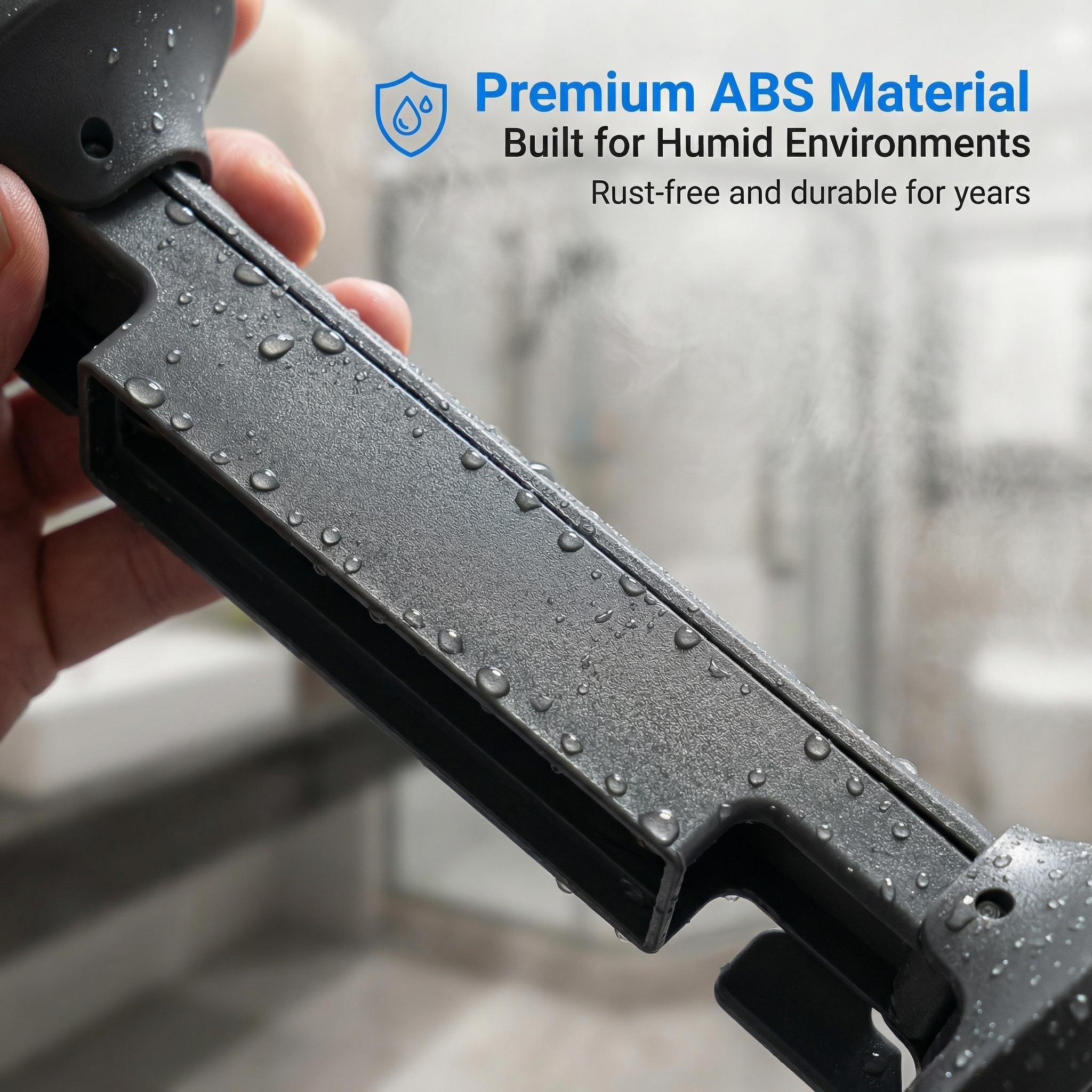 Retractable Suction Cup Clothes Drying Rack, No Drill Wall Mounted Laundry Hanger, Space Saving Foldable Clothes Holder for Laundry Room/Balcony