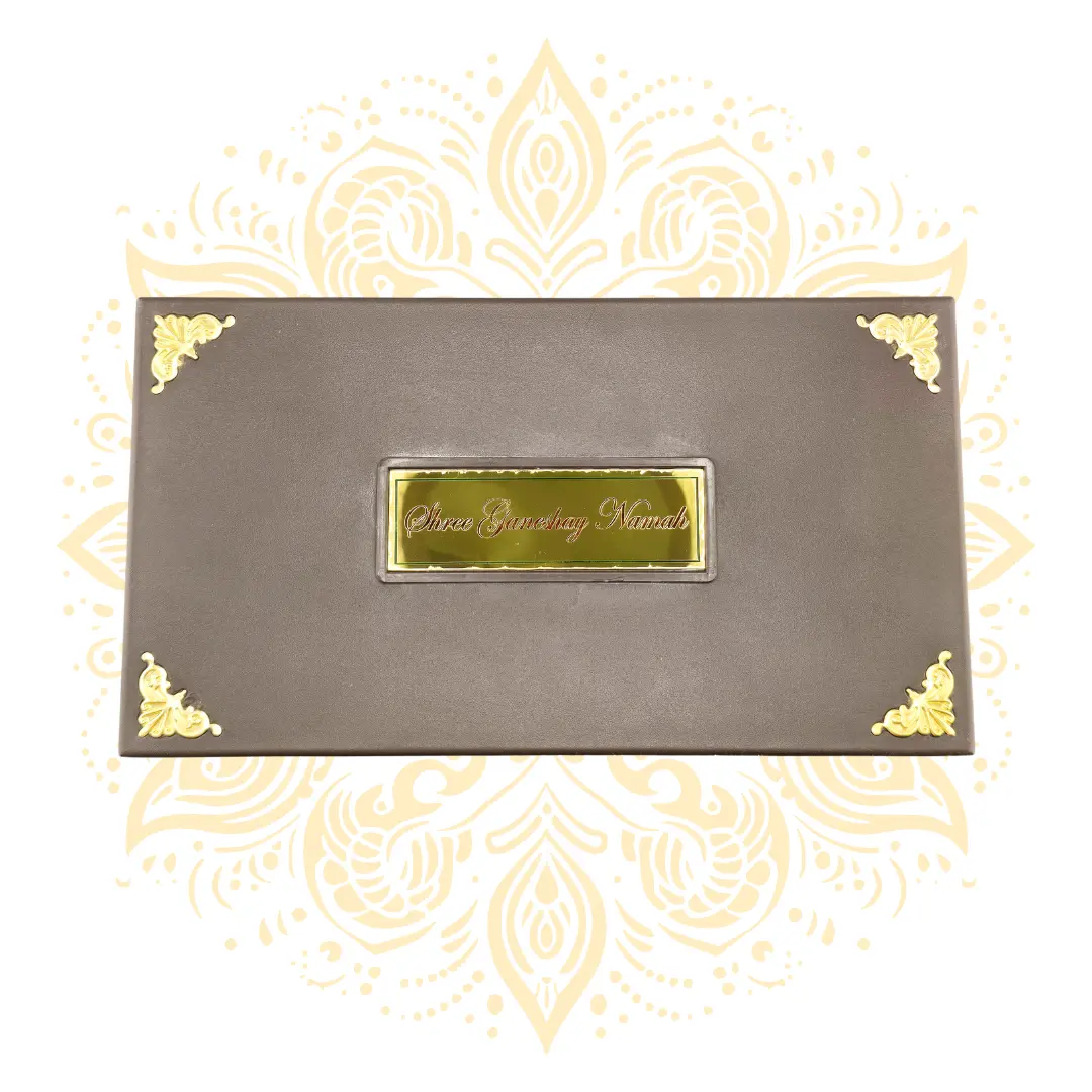 Holy Deity Box - Portable Mini Altar w/ Charan Paduka