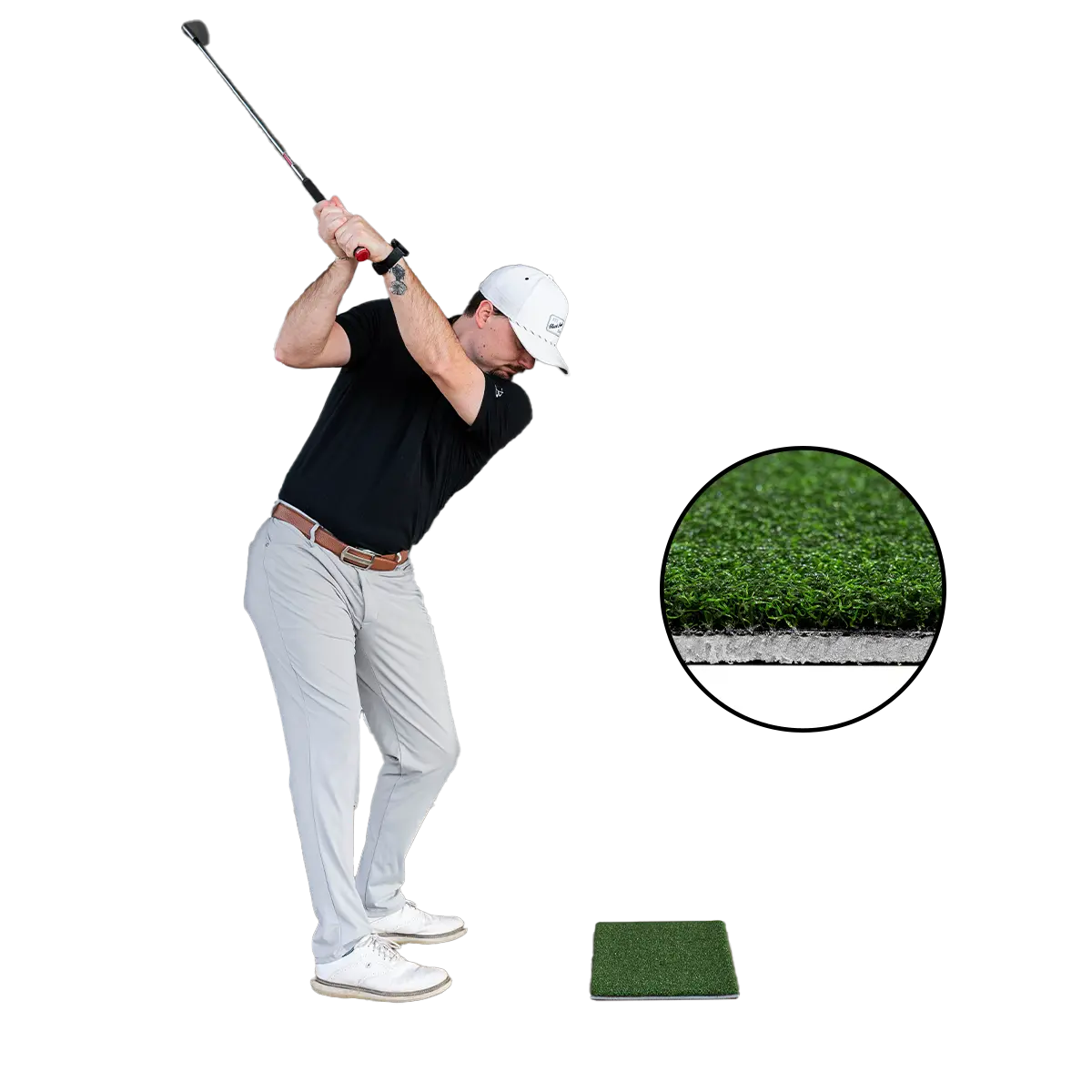 1 x 2 Fairway Golf Mat with Flexible 5mm Foam