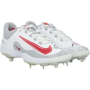 J.T. Realmuto Philadelphia Phillies Autographed Player-Issued White and Gray Nike Cleats from the 2025 MLB Season - Fanatics Authentic Certified