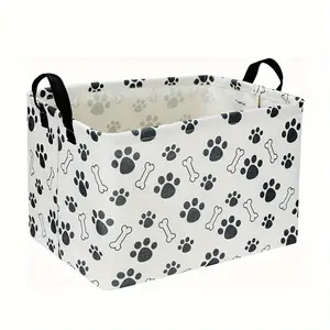 1 Rectangular Basket, Box, Storage Container. A Storage Box with Handles. Suitable for Room Decoration, Storing Books, as a Gift Basket, or as a Laundry Basket. Organiser