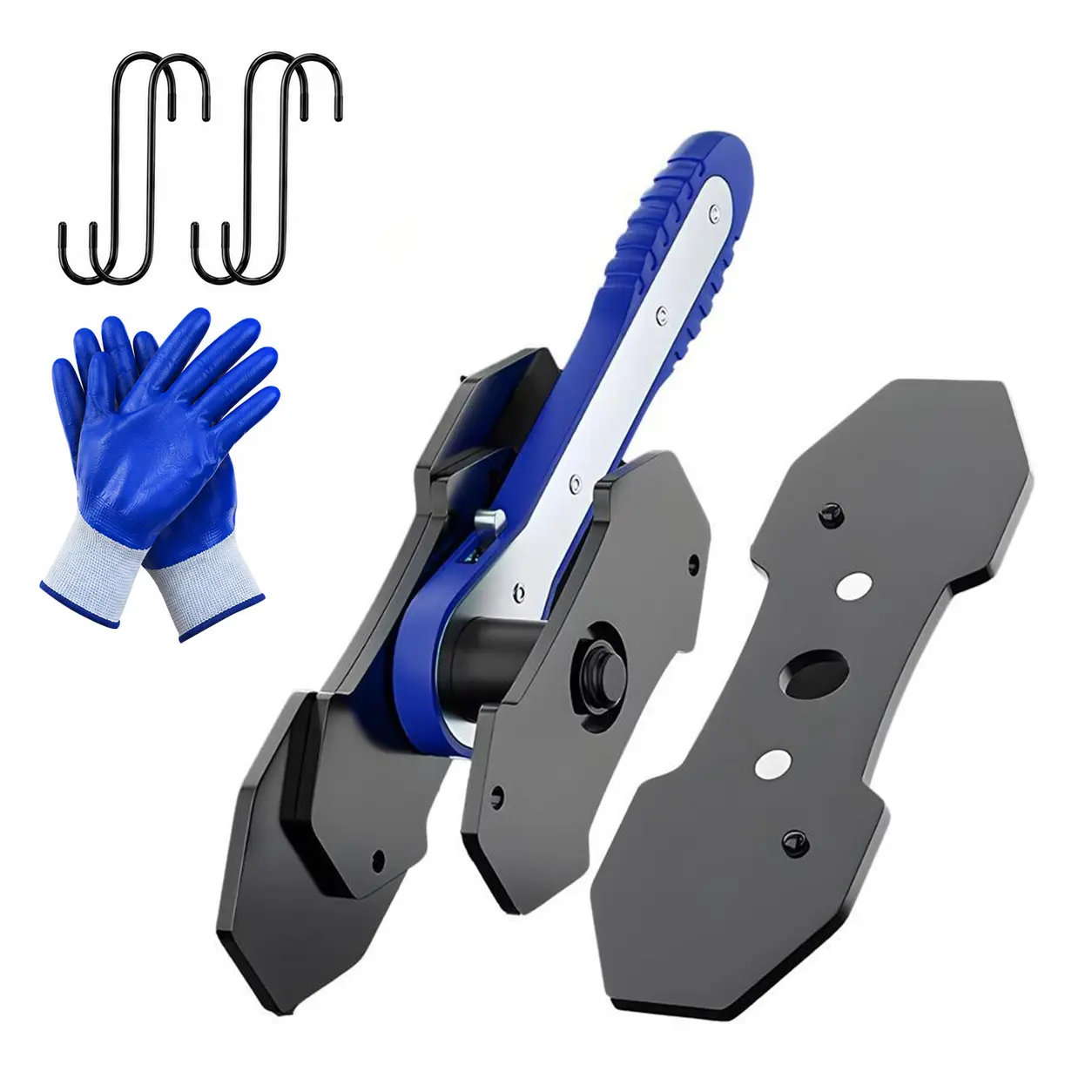 Pro Brake Repair Tool Brake Caliper Piston Press Tool with 360 ° Swing Ratchet Wrench Smooth Spreader Pads for Single Twin Quad Piston Disc Brakes Perfect for Car Maintenance DIY & Mechanics