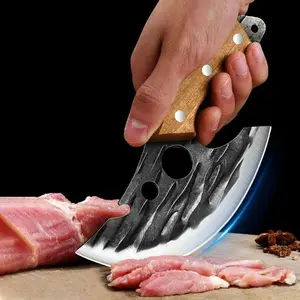 Stainless Steel Bone Cutter, 1 Count Durable Forged Bone Cutter, Multipurpose Precision Cutting Knife for Home Kitchen Dining Room Picnic, Kitchenware