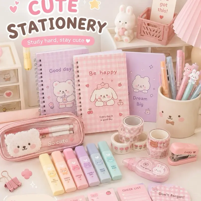 Cute TikTok Viral Stationery Items