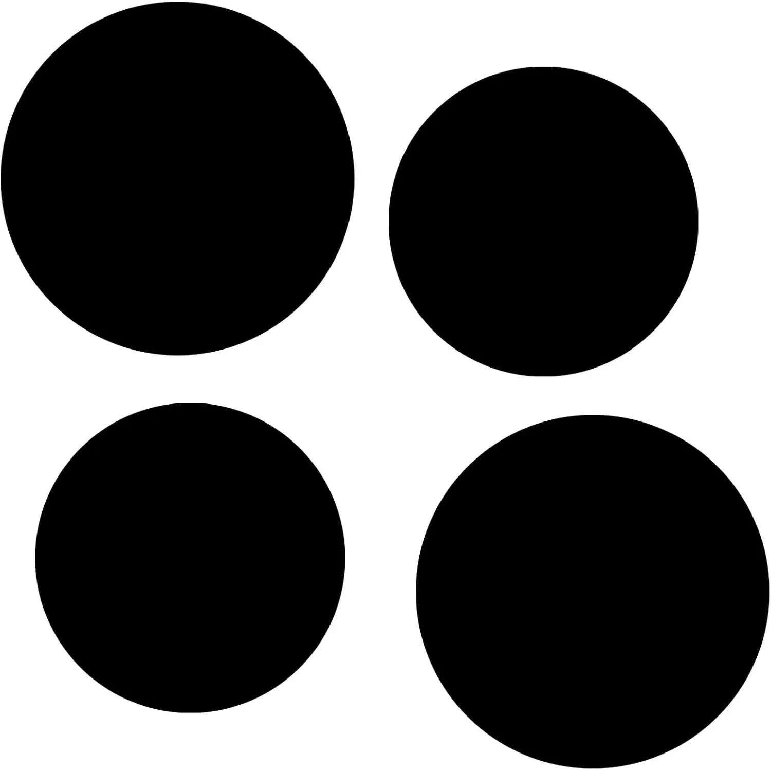 Black Electric Stove Burner Covers, Kitchen Accessories for Counter Space Expansion & Stovetop Decor