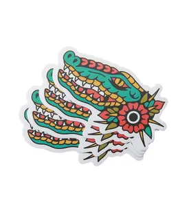 Alligator Rose Sticker Pack (4 pack)